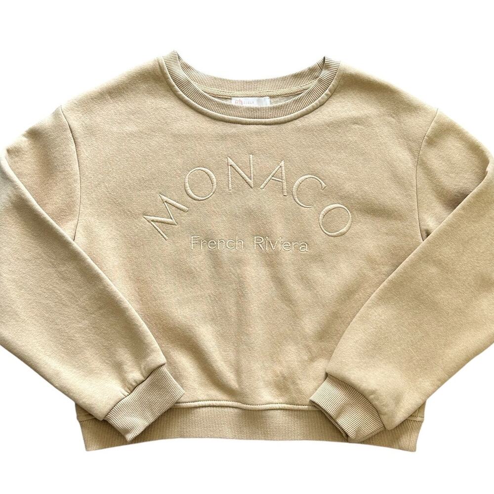 GB Girls Monaco Sweatshirt Large NWOT